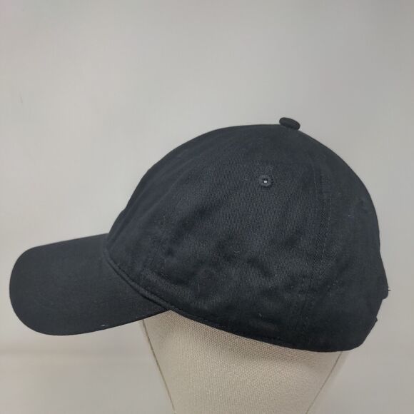 Minnie Mouse Slideback Hat Black One Size Adjustable Embroidered Disney - Picture 3 of 8